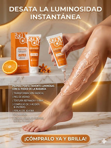 GEL EXFOLIANTE CON ENZIMA DE NARANJA Y VITAMINA C