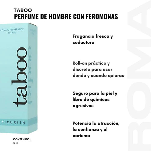 PERFUME CON FEROMONAS PARA HOMBRE