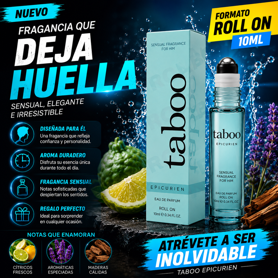 PERFUME CON FEROMONAS PARA HOMBRE